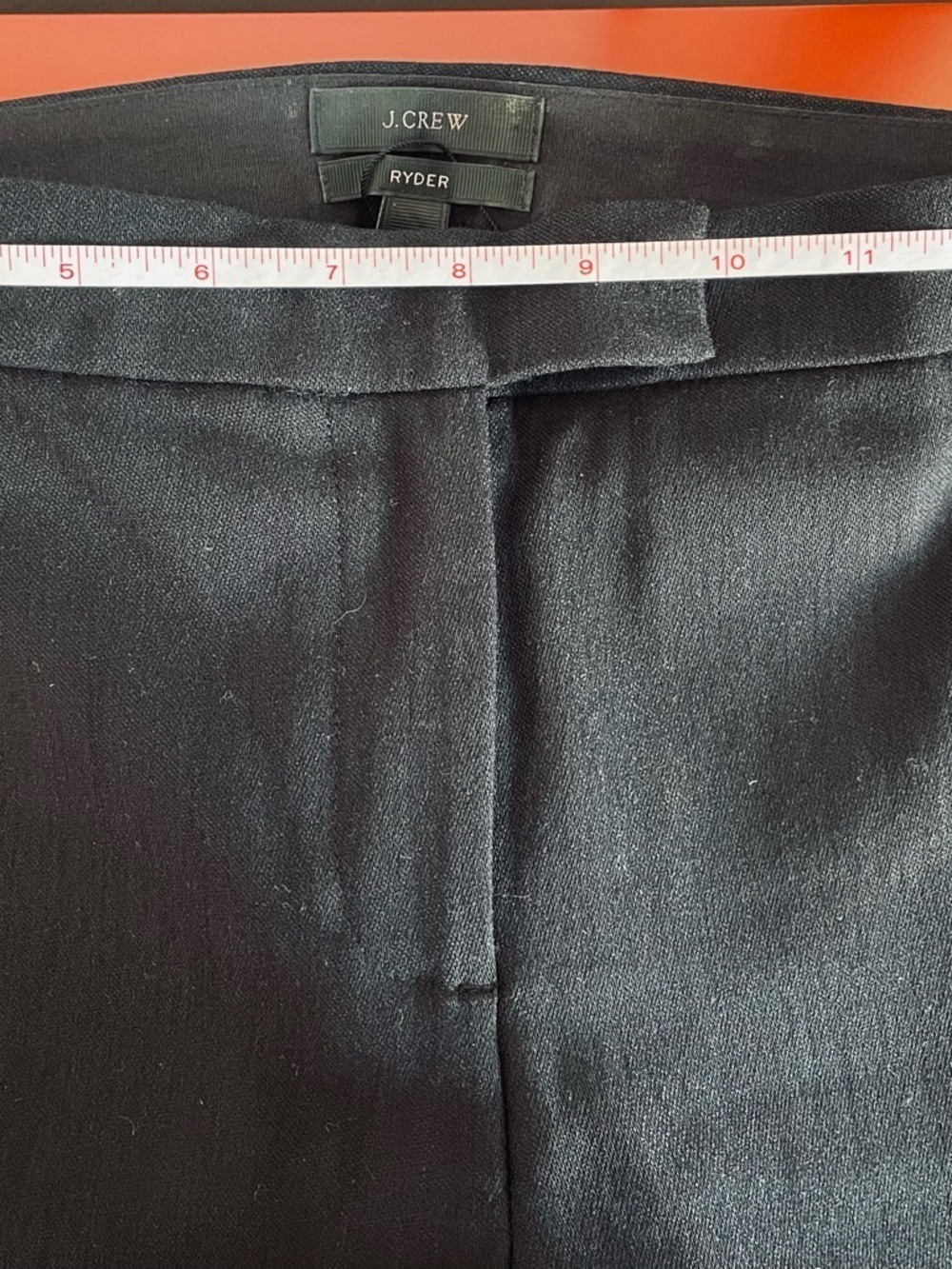 J. Crew Black "Ryder" Cigarette Ankle Pants - Size 4 BNWT - Picture 8 of 12